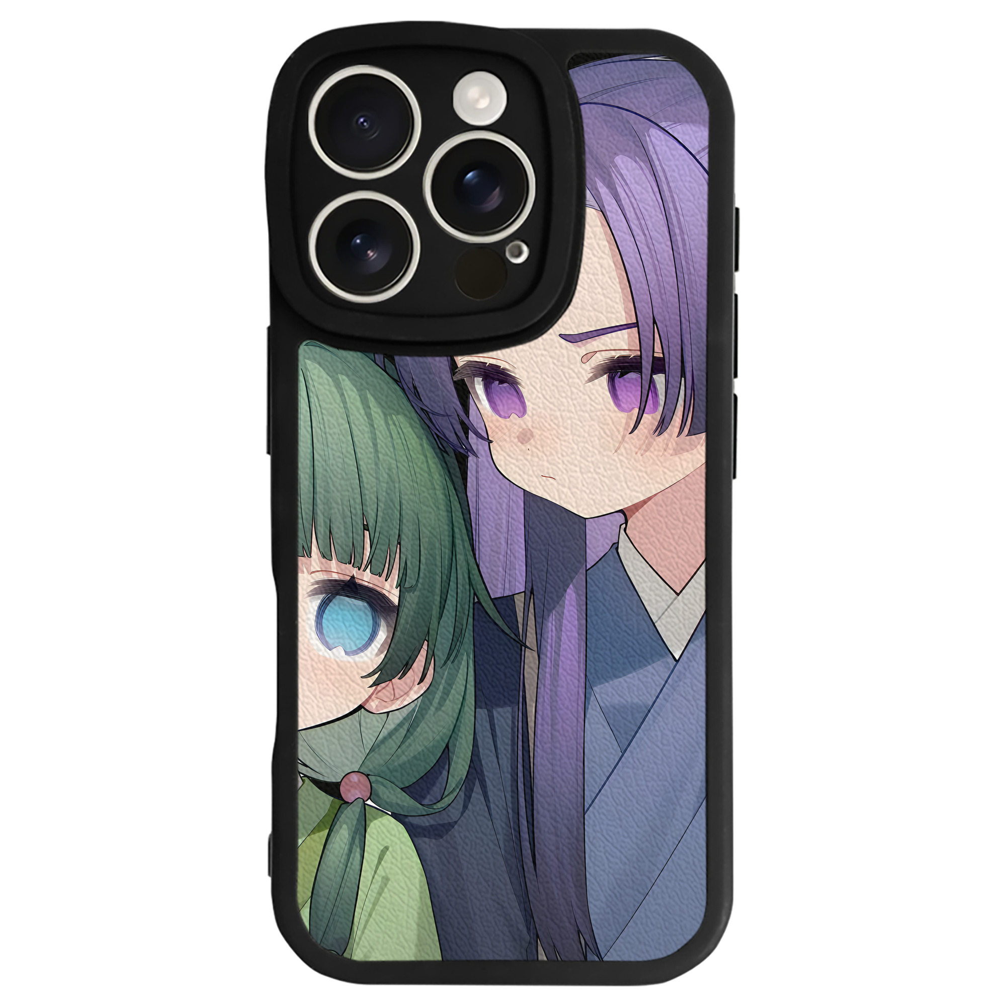 （画像用） 薬屋のひとりごと The Apothecary Diaries 【iPhone 16シリーズ対応】シリコンスマホケース（レザー調） 材質：シリコン